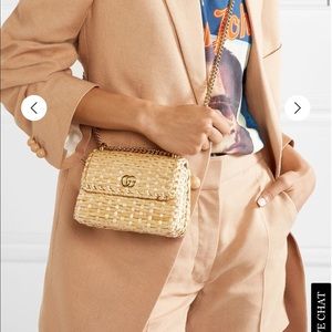 ISO GUCCI Linea Cestino mini wicker bag